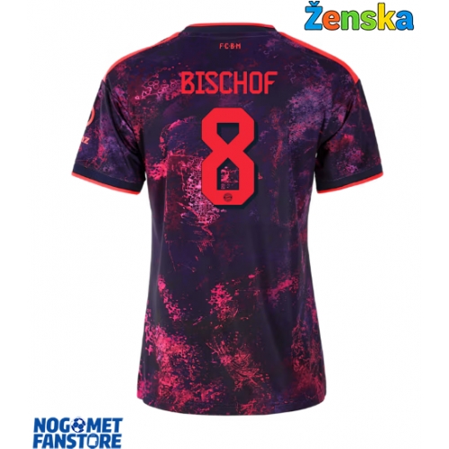 Bayern Munich Tom Bischof #8 Rezervni Dres za Ženska 2026-27 Kratak Rukav